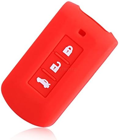 Ryvox(TM) Silicone Car Key Fob Protector Cover Case For Mitsubishi Asx Lancer Outlander Colt LANCER Grandis Pajero Keychain Accessories