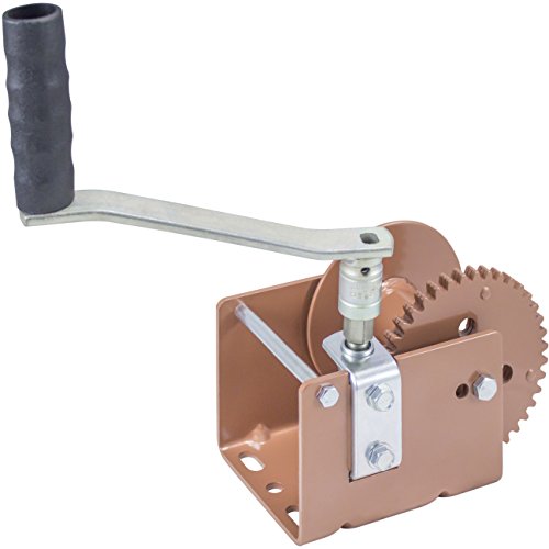 Dutton-Lainson Company (WG2000HEX) Worm Gear Winch with Hex Drive - 2000 lb. Load Capacity - Image 2
