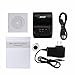AGPtek Thermal Receipt Printer, Impact Bluetooth/USB Wireless Mobile POS Receipt Printer for PC, Android, Iphone, Ipad - 58mm, Power by Rechargeable Battery