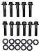 ARP 134-8002 12-Point Valley Cover Bolt Kit Chevy LS1/LS2