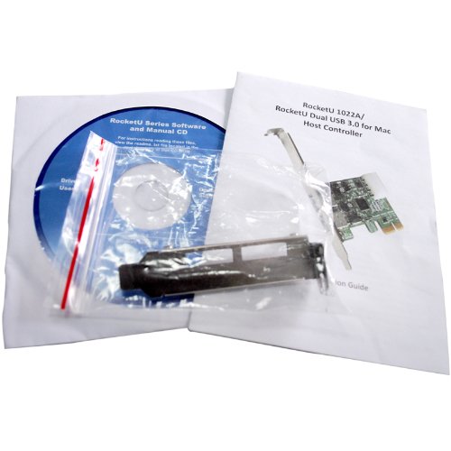HighPoint RocketU 1022A SuperSpeed USB 3.0 PCI-Express 2.0 x1 Non-RAID HBA