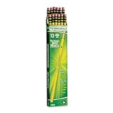 Dixon Ticonderoga Wood-Cased Pencils, #2 HB, Yellow,  Box of 12 (13882)
