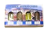 Holy water 4 in1 (Water,Oil & Soil, Incense) Blessed Collection from the Church of the Holy Sepulchre