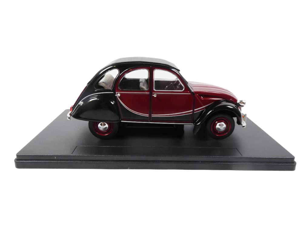 OPO 10 - Miniature car reproduced at 1/24 scale compatible for CITROEN 2CV 6 Charleston 1986 - PTVQ2