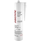 LOCTITE Automotive RTV Black Silicone Adhesive &ndash; High-Temp, Indoor &amp; Outdoor Sealant, Waterproof, Flexible, Protects Wiring - 300 ml, 1 Pack