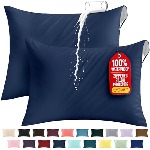 Pillow Protectors Zipper King Size