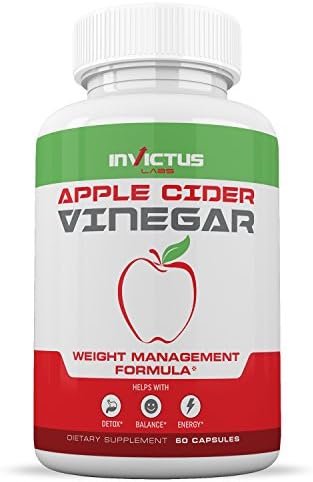 Extra Strength Apple Cider Vinegar Pills - All Natural Weight loss | Digestion & circulation Support + Detox – 1300mg Cleanser. Premium Quality NON-GMO 60 Capsules
