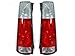 DEPO 1997-2001 Honda CR-V JDM Red/Clear Tail Lights Set
