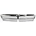 Diften 102-A2372-X01 - New Grille Assembly Grill Chrome shell matte gray insert CH1200178 55076550AB