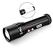 Tactical LED Flashlight, Super Bright Portable Handheld Emergency Flashlight Torch Lamp Lantern Warning Light Zoomable Adjustable with 18650 Rechargeable Battery and Charger