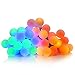 Dailyart Globe String Lights, 13ft 40 Led Multicolor Battery Operated String Lights 2 Modes, Outdoor Indoor String Light for Bedroom, Battery Operated Christmas Lights