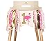 WAOUH HighChair Banner for 1st Birthday - First Birthday Decorations for Photo Booth Props, Birthday Souvenir and Gifts for Kids, Best Party Supplies(Flamingo)