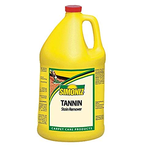 Simoniz T3787004 Tannin Carpet Spot and Stain Remover, 1 gal Bottles