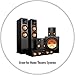 InstallGear 100ft 14 Gauge Speaker Wire with 12 Banana Plugs - Copper Clad Aluminum Cable for Clear Audio Sound - Easy-Install Car Speaker Wire and Home Theater Setup with Blue Black Jacket