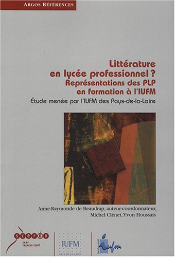 Littérature en lycée professionnel ?