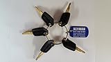 RAPartsinc Five (x5) New CAT Caterpillar Heavy-Duty Equipment Keys