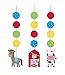 Farmhouse Fun Party Supplies Decorations Supply Pack - Hanging Cutouts, Banner, and Centerpiece