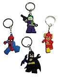 Lego Movie Keychains 4 Pcs Set #2