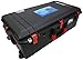 Black w/Red Handles & latches Pelican 1615 case. No Foam. with Wheels.