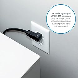 StarTech.com 1ft (0.3m) Power Extension Cord, Right