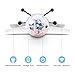 Toyk Flying Ball Infrared Induction RC Flying Toy for Kids Adults Built-in LED Light Disco Helicopter Teenagers Shining Colorful Flying Drone Indoor and Outdoor Games for Boys and Girls