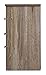 Signature Design by Ashley Zelen Rustic Contemporary 2 Drawer Nightstand, 29.45