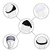 Mudder 3 Pieces Elastic Sports Headband Wicking Sweatband 5 Inch for Fashion, Yoga and Exercise (Multicolor)