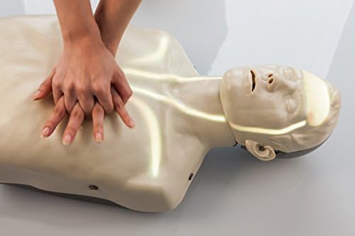 Brayden CPR Manikin with red Lights Giving Real time Feedback