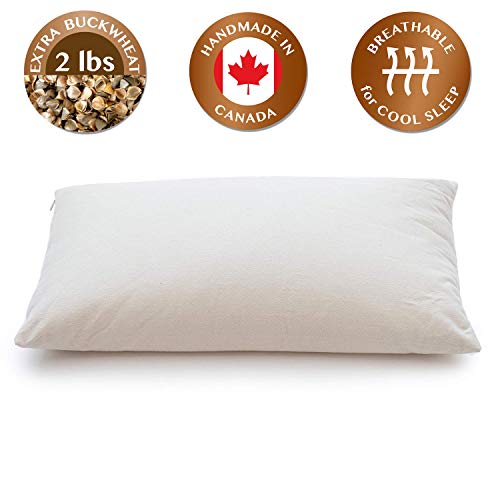 ComfySleep Organic Buckwheat Pillow | ComfyComfy Canada (26" x 20")