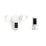 Ring Floodlight Cam Plus with Ring Stick Up