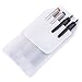 Outus White Pocket Protector for School Hospital Office, 8 Pieces