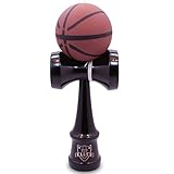 Basketball Brown & Black With Black Handle Kendama