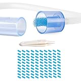 100 Pack Nasal Aspirator Fit for NoseFrida Nasal Aspirator Hygiene BPA Phthalate Latex-Free