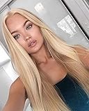 ALICE Blonde Lace Front Wig, 24