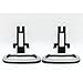 Flexson Desk Stands for SONOS PLAY:1 Wireless Speaker - Pair (Black)