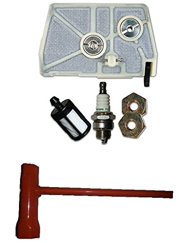 Tune-Up Kit For-TU11 Stihl Including Forester Chain Saw Wrench (Scrench) 6 Piece Bundle