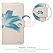 Samsung Galaxy J7 / J700 Case, INNOVAA Premium Leather Wallet Case (Not Compatible with Samsung Galaxy J7 (2016)) With STAND Flip Cover W/ Free Screen Protector & Stylus Pen - Teal Flower
