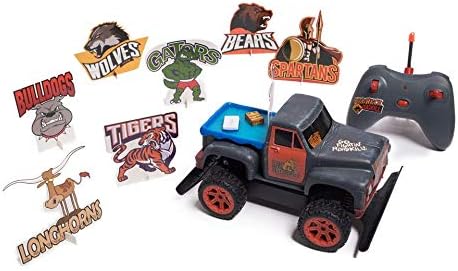Tailgate Party Remote Control Car for Boys | Radio Control Toy Truck Game Set | with 7 Mascot Targets | 2.4 GHz