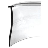 Slide-Co 194342 Shower Door Bottom Seal, "T", 5/32 in. x 36 in. x 1 in., Clear Vinyl