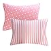 Fuman 100% Cotton Toddler Pillowcases,2 Pack Soft and Breathable Travel Pillow Cases, 13
