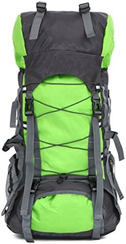 KEXKL 60L Nylon/Dry Bag Outdoor Travel Backpack Men Women Camping Mountaineering Hiking Backpacks Green 50-70L