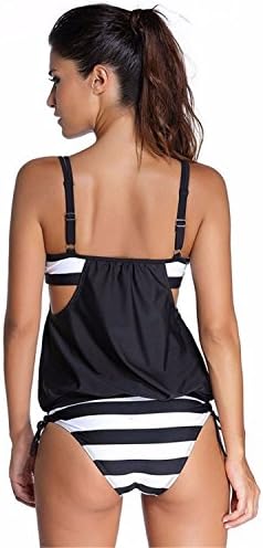 Gydstsaka Bikini set 2017 Sexy Stripe Padded Halter Swimwear Women Swimsuit female Beachwear Bathing Suit Swimwear Dress Plus size Sky BlueM
