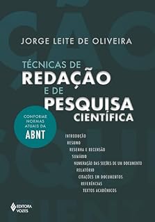 Livro Técnicas de redação e de pesquisa científica