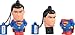 Tribe DC Comics Warner Bros. Pendrive Figure 16 GB Funny USB Flash Drive 2.0, Superman Movie, Clear, Model:FD033501