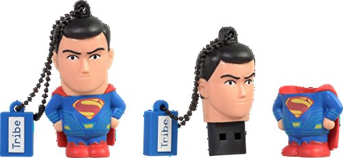 Tribe DC Comics Warner Bros. Pendrive Figure 16 GB Funny USB Flash Drive 2.0, Superman Movie (FD033501)