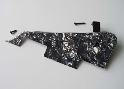 Epiphone Lp Pickguard 3 Ply Black Pearl with Black Bracket with Screws Les Paul Pickguard Set