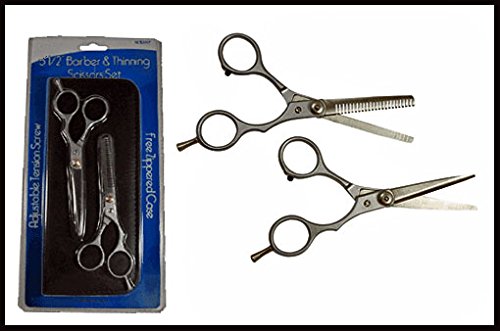 Se Scb201P 2-Piece Barber And Thinning Scissors Set