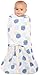 Halo SleepSack Swaddle, Micro-fleece, Starbursts, Apricot, Small