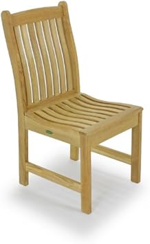 Amazon Com Veranda Teak Dining Side Chair Chairs