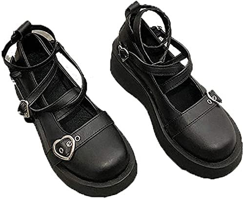 Reliable Women Shoes Retro Round Toe 